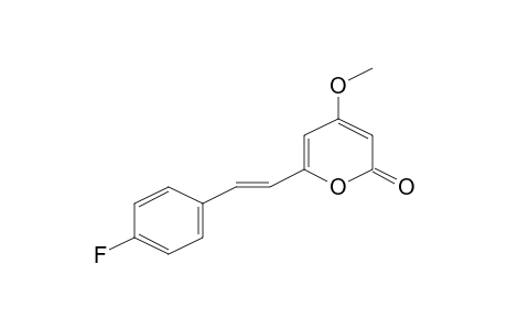 2H-Pyran-2-one, 6-[2-E-(4-fluorophenyl)ethenyl]-4-methoxy-