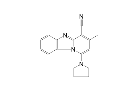 3-methyl-1-(1-pyrrolidinyl)pyrido[1,2-a]benzimidazole-4-carbonitrile