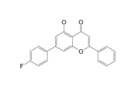 7-(4-Fluorophenyl)-5-hydroxy-2-phenyl-4H-chromen-4-one