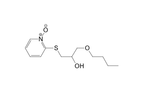 1-butoxy-3-[(1-oxidopyridin-1-ium-2-yl)thio]propan-2-ol