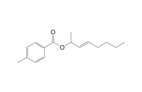 p-Toluic acid, oct-3-en-2-yl ester