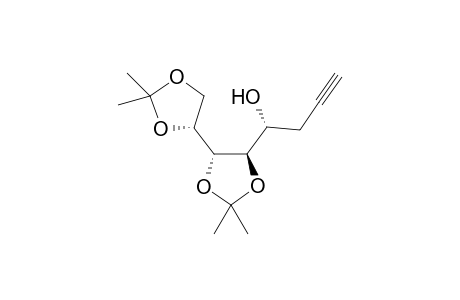 1,2:3,4-Bis(isopropylidenedioxy)-5-(hydroxy)oct-7-yne
