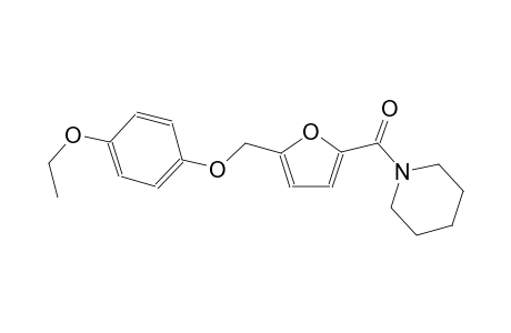 1-{5-[(4-ethoxyphenoxy)methyl]-2-furoyl}piperidine