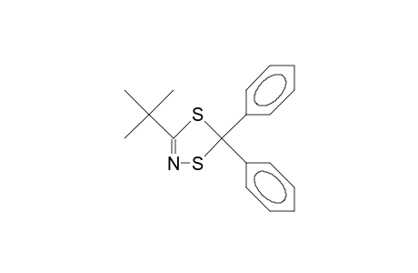 3-tert-Butyl-5,5-diphenyl-5H-1,4,2-dithiazole