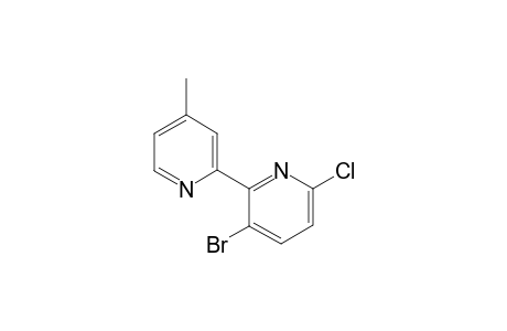 3-Bromo-6-chloro-4'-methyl-2,2'-bipyridine