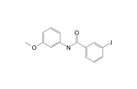 3-Iodo-N-(3-methoxyphenyl)benzamide