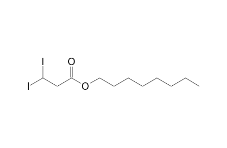 Octyl 3,3-diiodopropanoate