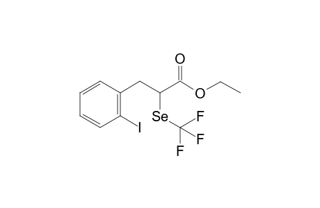 2-[(trifluoromethyl)seleno]-3-(2-iodophenyl)propanoic acid ethyl ester