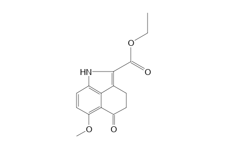 6-methoxy-5-oxo-1,3,4,5-tetrahdyrobenz[cd]indole-2-carboxylic acid