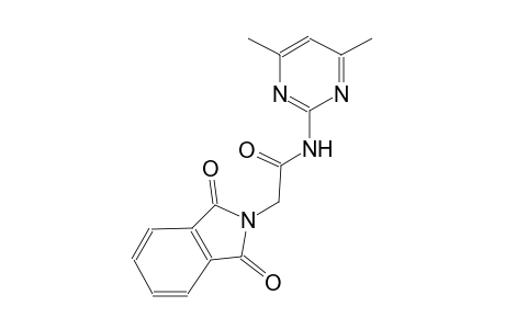 N-(4,6-dimethyl-2-pyrimidinyl)-2-(1,3-dioxo-1,3-dihydro-2H-isoindol-2-yl)acetamide