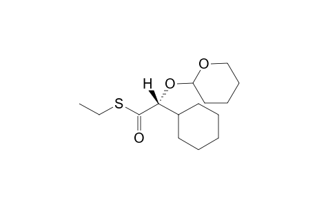(1R)-S-Ethyl [1-(cyclohexyl)-1-tetrahydropyran-(2RS)-2-yloxy]thioacetate