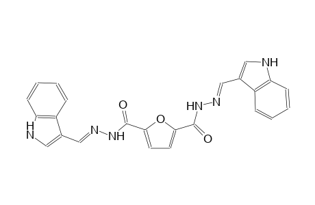 N'~2~,N'~5~-bis[(E)-1H-indol-3-ylmethylidene]-2,5-furandicarbohydrazide