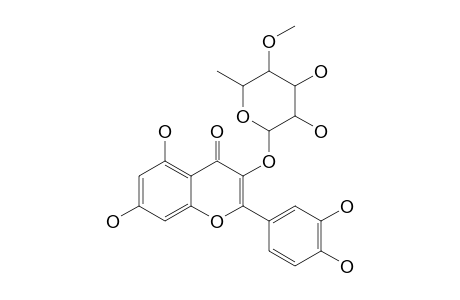 QUERCETIN_3-O-(4''-METHOXY)-ALPHA-L-RHAMNOPYRANOSYL