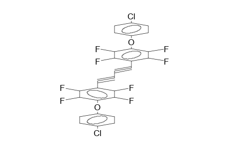 1,4-BIS[PARA-(4-CHLOROPHENOXY)TETRAFLUOROPHENYL]BUTADIYNE