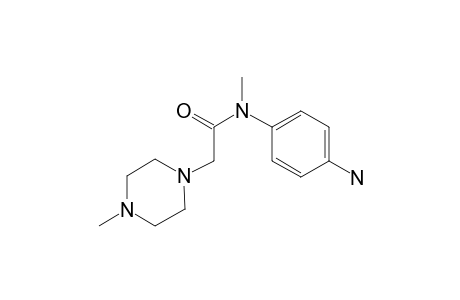 N-(4-Aminophenyl)-N-methyl-2-(4-methylpiperazin-1-yl)acetamide