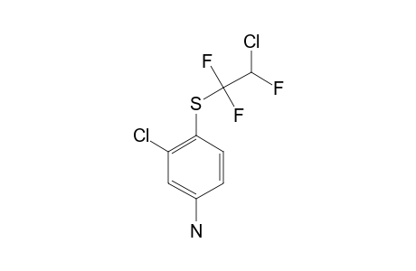 3-CHLORO-4-(1,1,2-TRIFLUORO-2-CHLORO-ETHYLTHIO)-ANILINE