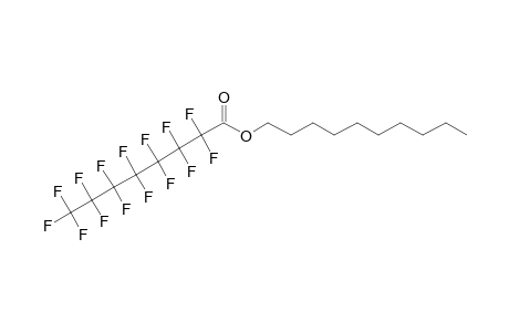 Pentadecafluorooctanoic acid, decyl ester