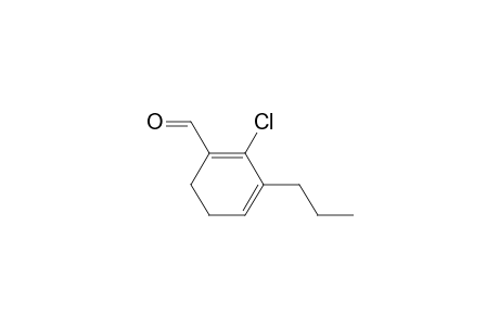 2-chloro-3-propylcyclohexa-1,3-diene-1-carbaldehyde