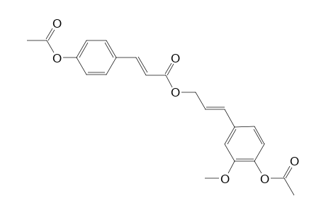 Propolys p-Coumarate - Diacetyl Derivative