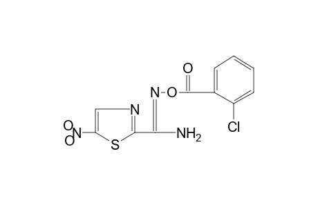 O-(o-chlorobenzoyl)-5-nitro-2-thiazolecarboxamidoxime