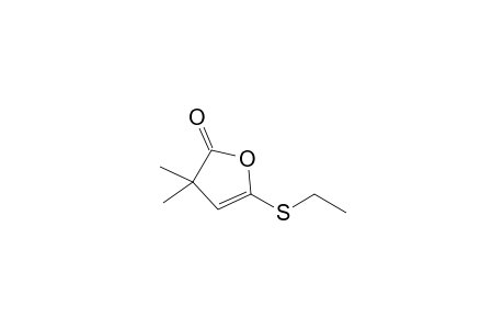 3,3-Dimethyl-5-(ethylthio)-2(3H)-furanone