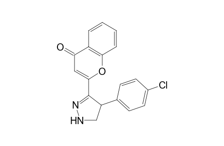 3-(2'-Chromonyl)-4-(4'-chlorophenyl)-2-pyrazoline