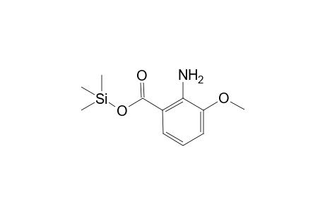 2-Amino-3-methoxybenzoic acid, 1TMS