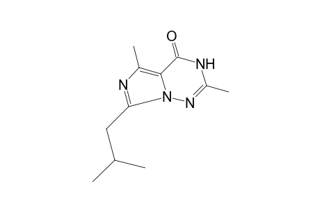 2,5-dimethyl-7-isobutylimidazo[5,1-f][1,2,4]triazin-4(3H)-one