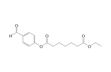 Pimelic acid, ethyl 4-formylphenyl ester