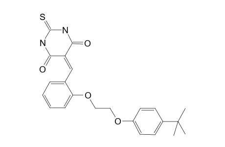 5-[2-[2-(4-Tert-butylphenoxy)ethoxy]benzylidene]-2-thioxo-hexahydropyrimidine-4,6-quinone