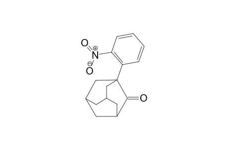 Tricyclo[3.3.1.1(3,7)]decanone, 1-(nitrophenyl)-