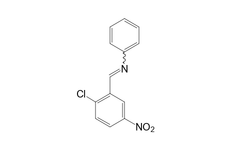 N-(2-Chloro-5-nitrobenzylidene)aniline