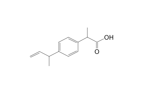 Propanoic acid, 2-[4-(1-buten-3-yl)phenyl]-