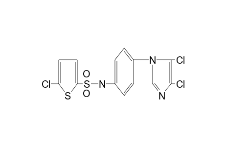5-chloro-4'-(4,5-dichloroimidazol-1-yl)-2-thiophenesulfonanilide