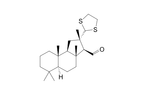 (2S,3S,3aR,5aS,9aS,9bR)-2-(1,3-dithiolan-2-yl)-2,3a,6,6,9a-pentamethyl-3,4,5,5a,7,8,9,9b-octahydro-1H-cyclopenta[a]naphthalene-3-carboxaldehyde