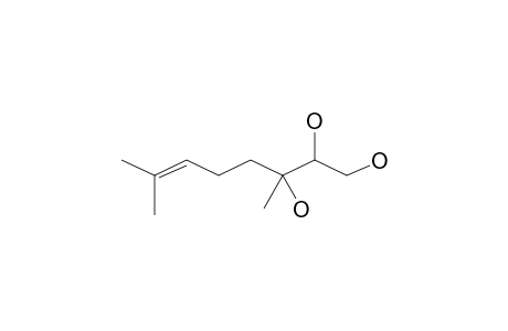 3,7-Dimethyloct-6-ene-1,2,3-triol