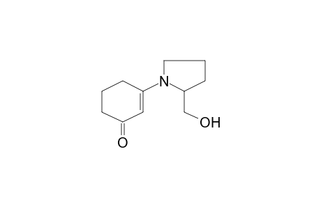 Pyrrolidine, N-(1-cyclohexen-3-one-1-yl)-2-(hydroxymethyl)-