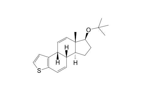 (-)-A-NOR-17-TERT.-BUTOXY-4-THIA-9-BETA-ESTRA-2,5(10),6,11(12)-PENTAENE