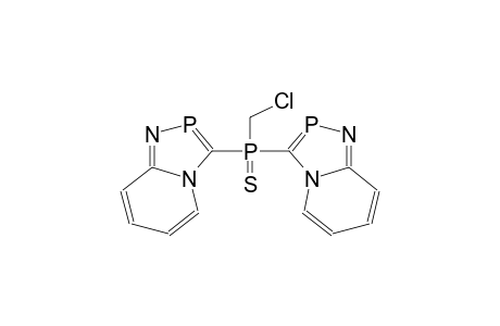 BIS(1-AZA-2-PHOSPHAINDOLIZIN-3-YL)CHLOROMETHYLPHOSPHINE SULPHIDE