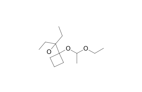 3-[1-(1,3-Dioxa-2-methylpentyl)cyclobutyl]pentan-3-ol