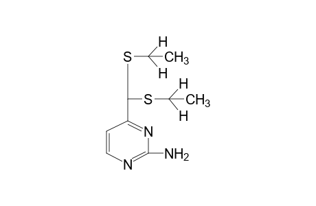 2-AMINO-4-PYRIMIDINECARBOXALDEHYDE, DIETHYL MERCAPTAL