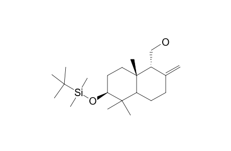 Trans-decahydro-6.beta.-[tert-butyldimethylsilyl)oxy]-5,5-8A.beta.-trimethyl-2-methylene-1.xi.-naphthalenemethanol