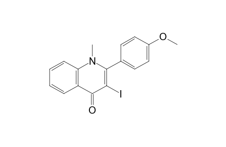 3-iodanyl-2-(4-methoxyphenyl)-1-methyl-quinolin-4-one