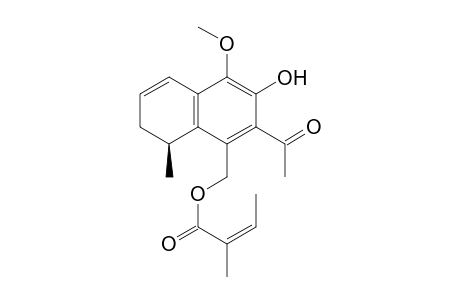 14-angeloyloxydeltonorcacalol