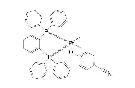 FAC-[ORTHO-BIS-(DIPHENYLPHOSPHINO)-BENZENE]-PT-ME3-(PARA-OC6H4-CN)