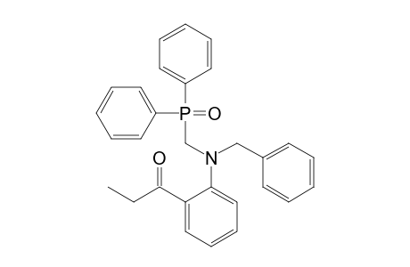 o-[Diphenylphosphinoylmethyl(benzyl)amino]phenyl ethyl ketone