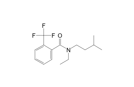 Benzamide, 2-trifluoromethyl-N-ethyl-N-3-methylbutyl-