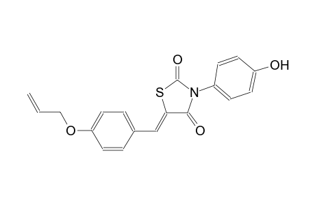 (5Z)-5-[4-(allyloxy)benzylidene]-3-(4-hydroxyphenyl)-1,3-thiazolidine-2,4-dione