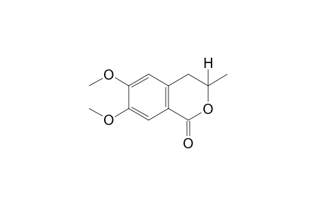 (+/-)-3,4-dihydro-6,7-dimethoxy-3-methylisocoumarin