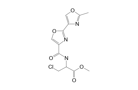 3-Chloro-2-[(2'-methyl-2,4'-bi(1,3-oxazolyl)-4-ylcarbonylamino]propionic acid methyl ester